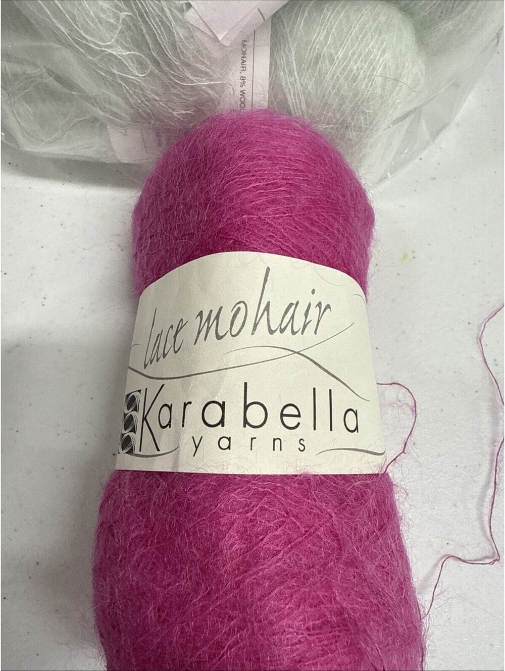 Karabella Yarns ‘Lace Mohair’ Mixed Color 5 Skein Lot